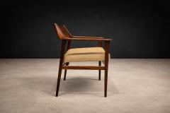  Jorge Jabour Set of Four Brazilian Rosewood Armchairs by Jorge Jabour Cant 1960s - 4659514