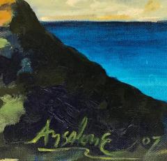  Jose Maria Ansalone Jose Maria Ansalone Montauk Point Lighthouse Painting on Canvas 2007 - 3556333