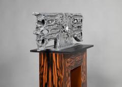  Josep Jordi Guardiola i Bonet ABSTRACT CAST ALUMINIUM SCULPTURE BY JORDI BONET - 3484633