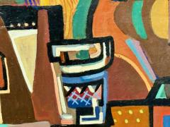  Jozef Popczyk Jozef Popczyk Cubist Art Deco Painting Music Still Life - 3982891