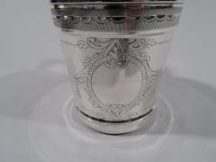  Juergens Andersen Antique American Aesthetic Coin Silver Baby Cup by Chicago Maker - 3750025