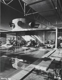  Julius Shulman Original Julius Shulman Photo Frey Residence Print 1990s - 4576553