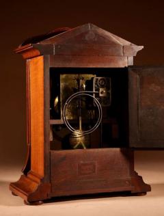  Junghans Art Nouveau Jugendstile Mahogany Mantel Clock - 3264567