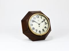  Junghans Uhren GmbH Adolf Loos Vienna Modernism Wall Clock by Junghans Germany 1920s - 4205354