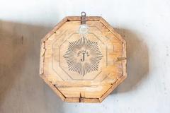  Junghans Uhren GmbH Art Deco Period Walnut Octagonal Shaped Wall Clock by Junghans circa 1920 - 3730080