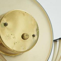  Junghans Uhren GmbH Junghans Mid Century Table Clock in Metal and Brass 1950s - 4608951