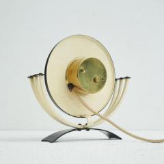  Junghans Uhren GmbH Junghans Mid Century Table Clock in Metal and Brass 1950s - 4608954