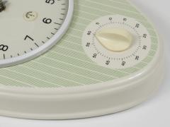  Junghans Uhren GmbH Junghans Striped Max Bill Style Midcentury Wall Clock Timer Germany 1960s - 4245405