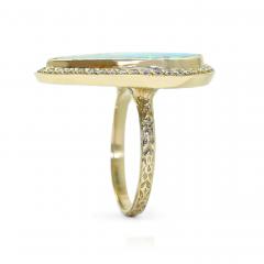  Just Jules Australian Boulder Opal Diamond Yellow Gold One of a Kind Ring Just Jules 2025 - 4711134