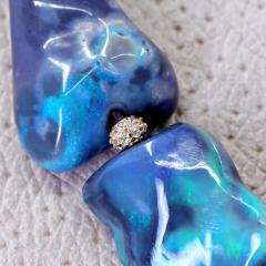  Just Jules Boulder Opal Diamond Yellow Gold One of a Kind Necklace Just Jules 2025 - 4711149
