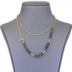  Just Jules Lightning Ridge Opal White Diamond Gold Necklace Wrap Bracelet Just Jules 2022 - 4701398