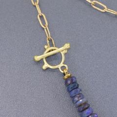  Just Jules Lightning Ridge Opal White Diamond Gold Necklace Wrap Bracelet Just Jules 2022 - 4701399