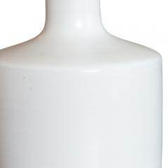  K hler Kahler Pair of Tall Table Lamps in Satin White Glaze by K hler Keramik - 3517873