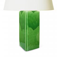  K hler Kahler Table Lamp in Kelly Green Glaze by K hler Keramik - 3513115