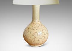  K hler Kahler Table Lamp with Sgraffito Design by K hler Keramik - 3813832
