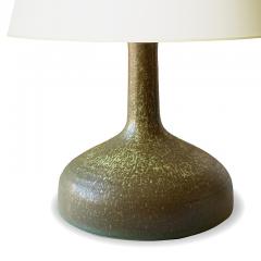  K hler Table lamp with Patterned Green Glaze by Kahler Keramik - 1692160