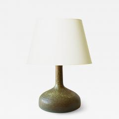  K hler Table lamp with Patterned Green Glaze by Kahler Keramik - 1694988