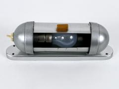  K nig Streamline Design Bauhaus Sub Marine Cabinet Sconce by K nig Germany 1940s - 4599867
