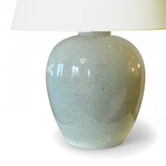  K ramos Exquisite Large Celadon Glazed Lamp by Keramos - 2207036