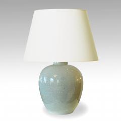  K ramos Exquisite Large Celadon Glazed Lamp by Keramos - 2207038