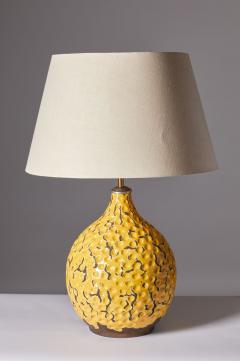  K ramos Glazed Ceramic Table Lamp Keramos France c 1940 - 3313980