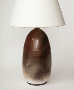  K ramos Glazed Ceramic Table Lamp Keramos France c 1950 - 3515658