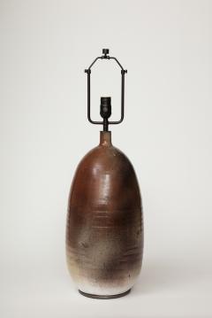  K ramos Glazed Ceramic Table Lamp Keramos France c 1950 - 3515660