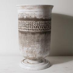  K ramos Rare Very Large Keramos Vase on Circular Pedestal Base - 803450