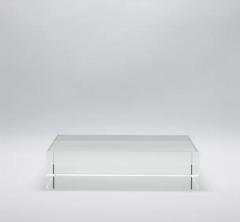  KA Glass Crystal Base Riser Clear 10x10 by KA Glass - 3906998