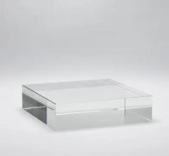  KA Glass Crystal Base Riser Clear 12x12 by KA Glass - 3907044