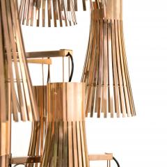  KAM TIN Copper Chandelier by KAM TIN - 973496