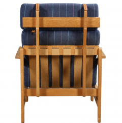  KP Mobler Aksel Dahl Oakwood Lounge Chair Ottoman - 2780134