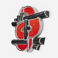  Ka Kwong Hui Polychrome Ceramic Wall Plaque by Ka Kwong Hui - 4454872