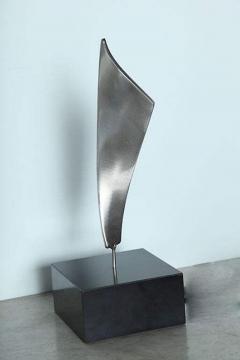  Kafka Kafka Stainless Steel Sculpture on Base - 4702713