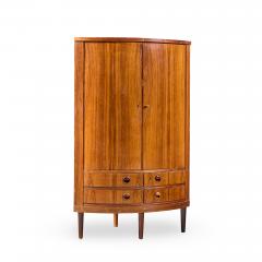  Kai Kristiasen Kai Kristiansen Mid Century Danish Rosewood Corner Cabinet - 4533872