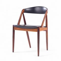  Kai Kristiasen Kai Kristiansen Mid Century Danish Rosewood Dining Chairs Set of 10 - 4294379