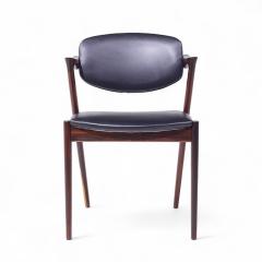  Kai Kristiasen Kai Kristiansen Model 42 Mid Century Danish Rosewood Z Chairs Set of 12 - 4224339