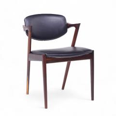  Kai Kristiasen Kai Kristiansen Model 42 Mid Century Danish Rosewood Z Chairs Set of 12 - 4224341