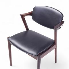  Kai Kristiasen Kai Kristiansen Model 42 Mid Century Danish Rosewood Z Chairs Set of 12 - 4224345