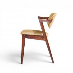  Kai Kristiasen Kai Kristiansen Model 42 Mid Century Danish Rosewood Z Chairs Set of 4 - 4644480