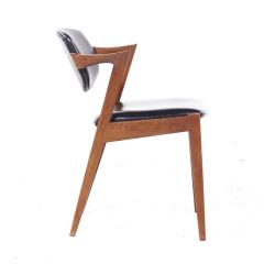  Kai Kristiasen Kai Kristiansen Model 42 Mid Century Danish Teak Dining Chairs Set of 4 - 3839530