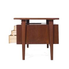  Kai Kristiasen Kai Kristiansen for FM M bler Model FM60 Mid Century Danish Teak Floating Desk - 4004635