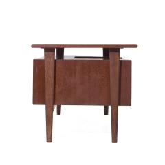  Kai Kristiasen Kai Kristiansen for FM M bler Model FM60 Mid Century Danish Teak Floating Desk - 4004637