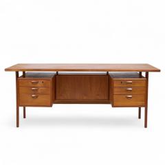  Kai Kristiasen Kai Kristiansen for Feldballes M belfabrik FM60 Mid Century Danish Teak Desk - 4475998