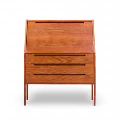  Kai Kristiasen Kai Kristiansen for T rring M belfabrik Mid Century Danish Teak Secretary Desk - 4596459