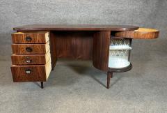  Kai Kristiasen Vintage Danish Mid Century Modern Rosewood Desk Model 54 by Kai Kristiansen - 3392371
