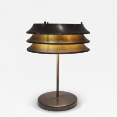  Kai Ruokonen Kai Ruokonen Finnmark Table Lamp Full Brass with Stunning Patina Orno 1970s - 4448487