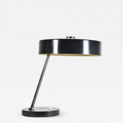  Kaiser Idell Kaiser Leuchten Kaiser Co 1960S BLACK ENAMEL AND CHROME DESK LAMP BY KAISER IDELL - 2236972