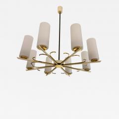  Kaiser Idell Kaiser Leuchten Kaiser Co Grand German 1950s Chandelier - 1509640