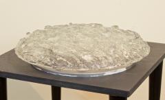  Kaiser Idell Kaiser Leuchten Kaiser Co Heavily Textured Domed Ice Glass Flushmount - 2030742